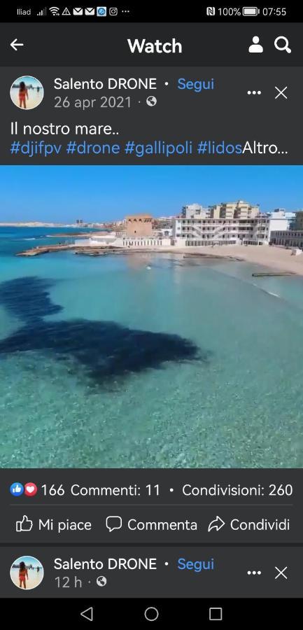 Apartmán La Casa Di Annale' Gallipoli Exteriér fotografie